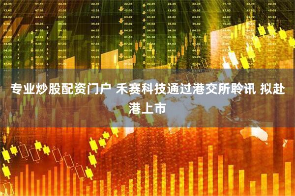 专业炒股配资门户 禾赛科技通过港交所聆讯 拟赴港上市