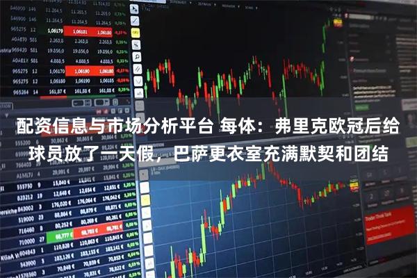 配资信息与市场分析平台 每体：弗里克欧冠后给球员放了一天假，巴萨更衣室充满默契和团结
